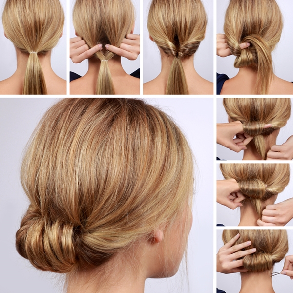 How to Make Bun Hairstyles - 5