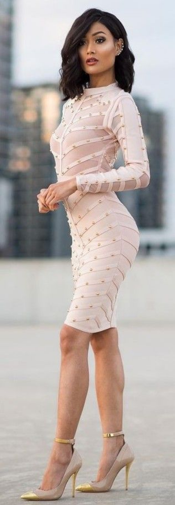 Bigg Boss 13's Shehnaaz Gill Looks Glamorous in Bodycon Dress, See Pic -  News18