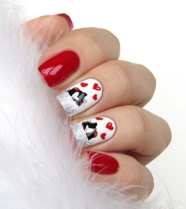 cute-valentine's-day-nails-designs