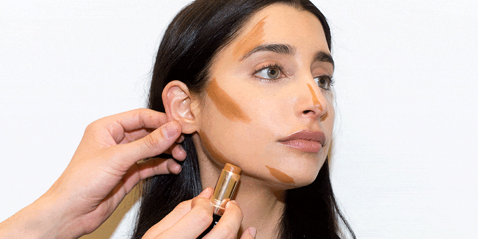 Make-Up Routines To Contour And Slim A Chubby Face