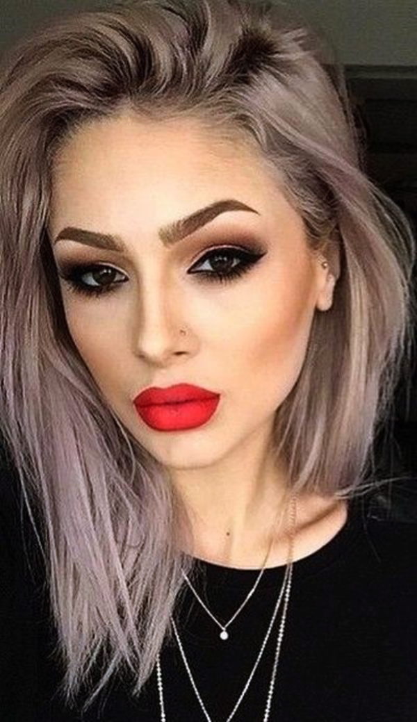 Best Best Hair Color For Medium Cool Skin Tone for Oval Face