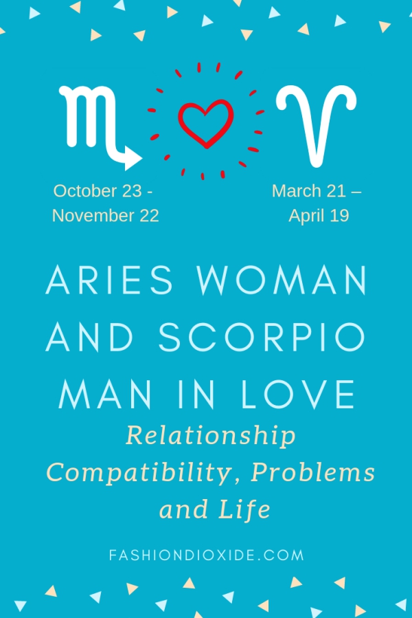 Love aries first sight woman man at scorpio Scorpio Man