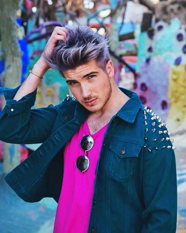 23 Trendy Hair Highlights For Men To Copy in 2023 | Grey hair dye, Men hair  color, Men hair highlights
