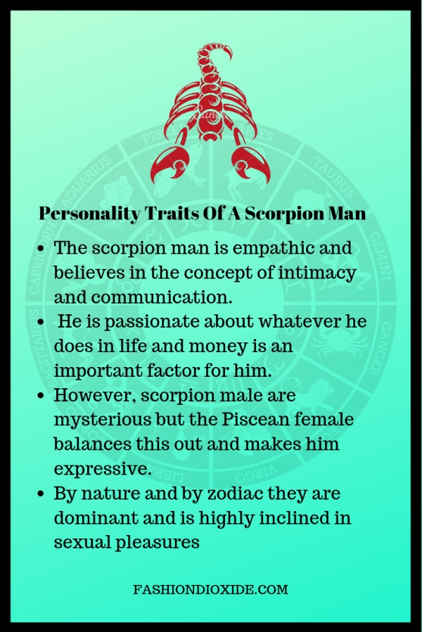 Scorpio man falling in love