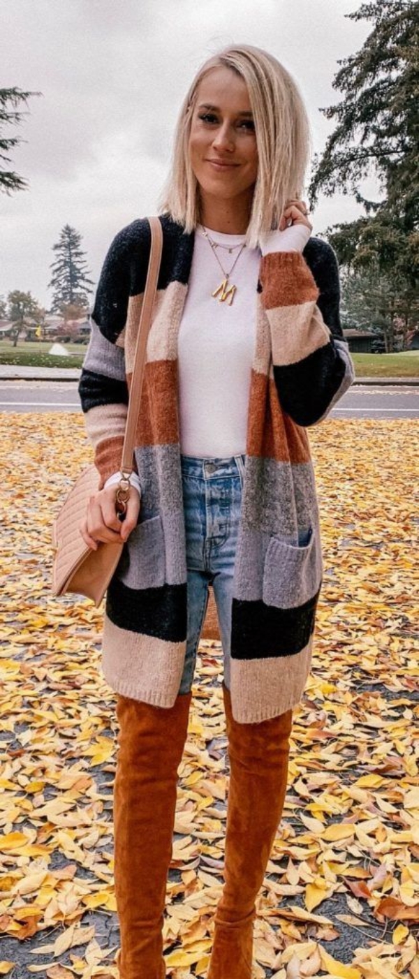 Trendy Cardigan Outfits for Fall
