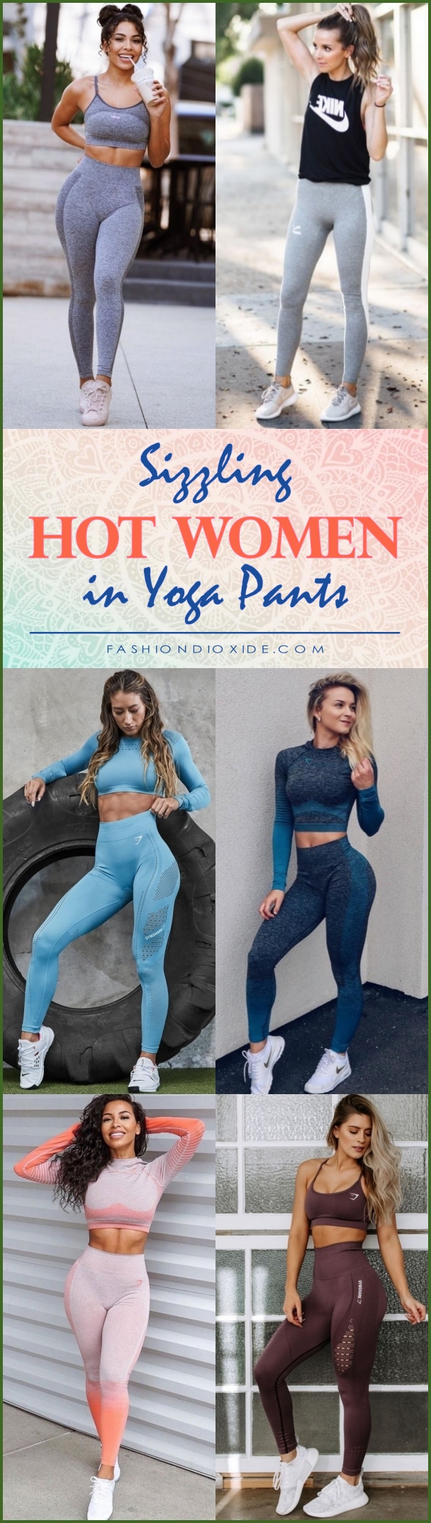 hot girls yoga pants