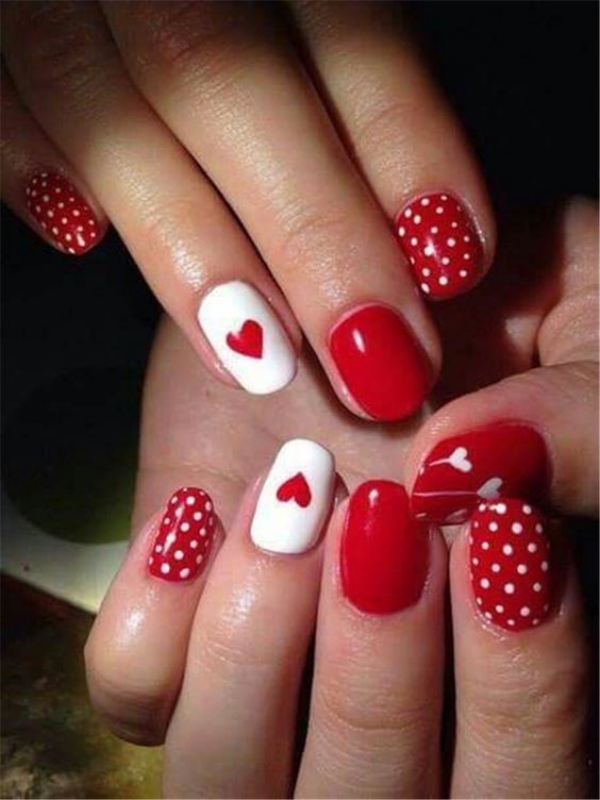  Cute-and-Easy-Valentines-Day-Nail-Art-Designs-and-Ideas