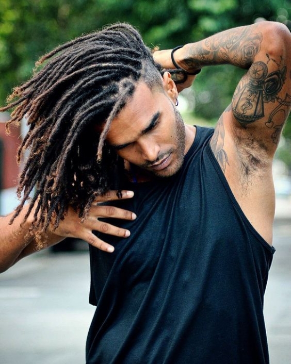 40 Fashionably Correct Long Hairstyles for Black Men ...